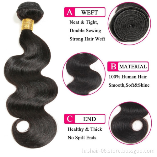 hot sale virgin hair remy human hair weave bundles, free sample peruvian virgin hair body wave bundles